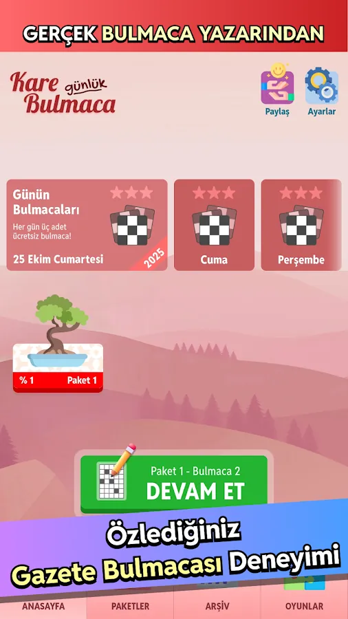 Crosswords - Daily screenshot 1